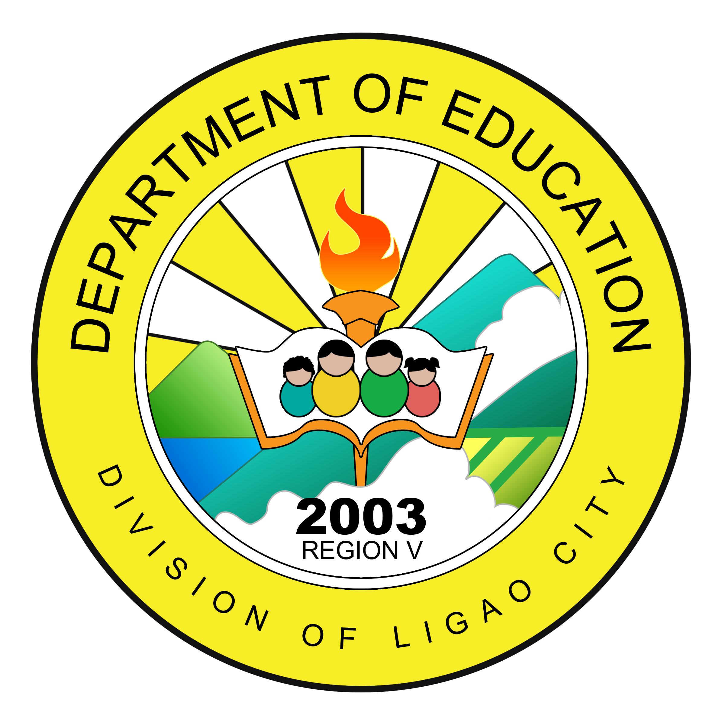 DepEd Ligao City Logo